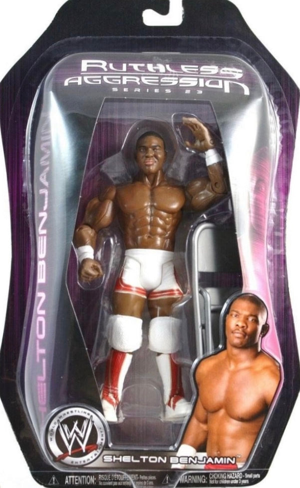 WWE Jakks Pacific Ruthless Aggression 23 Shelton Benjamin Action & Toy Figures PWcatalog
