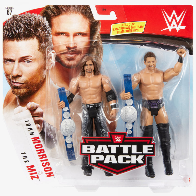 WWE Mattel Battle Packs 67 John Morrison vs. The Miz Action & Toy Figures PWcatalog