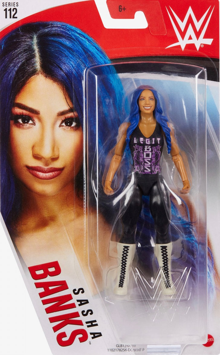 WWE Mattel Basic Series 112 Sasha Banks Action & Toy Figures PWcatalog