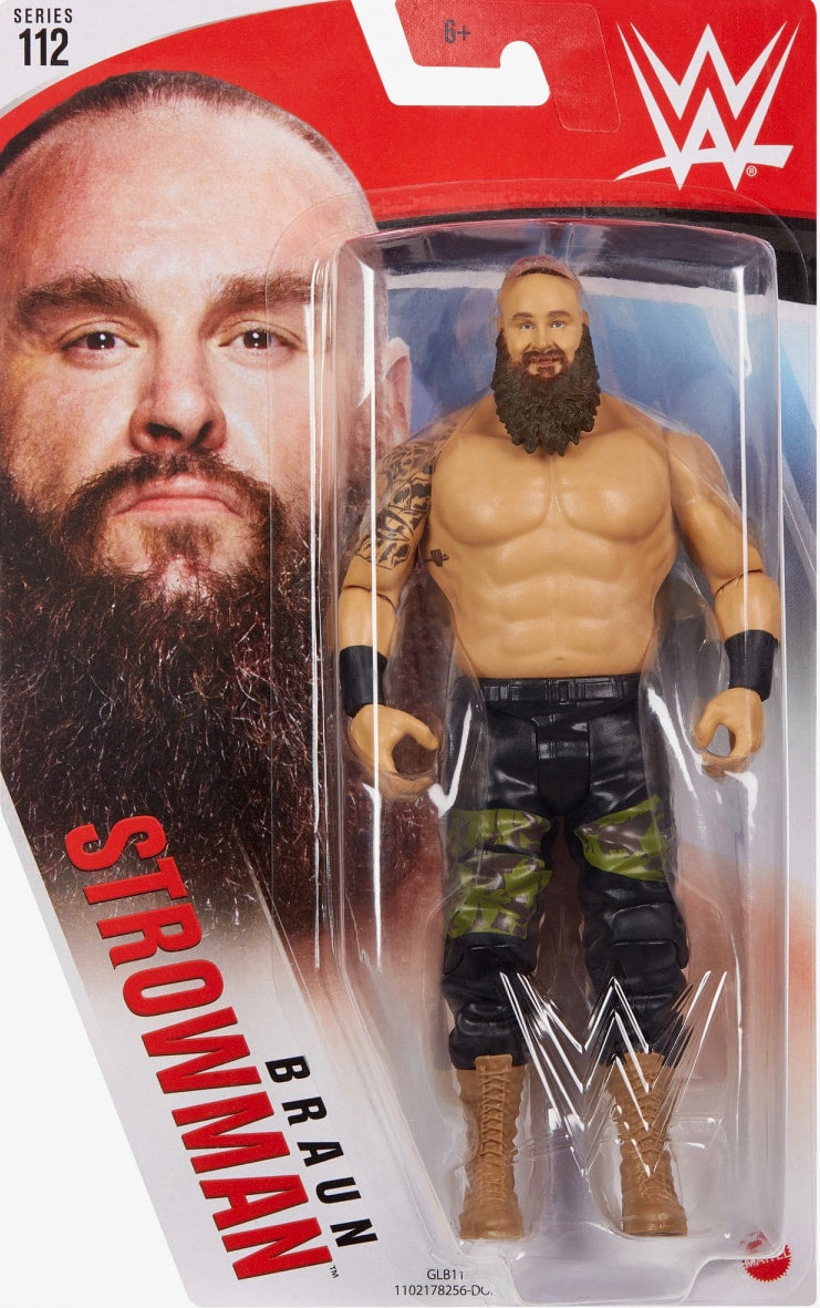 WWE Mattel Basic Series 112 Braun Strowman Action & Toy Figures PWcatalog