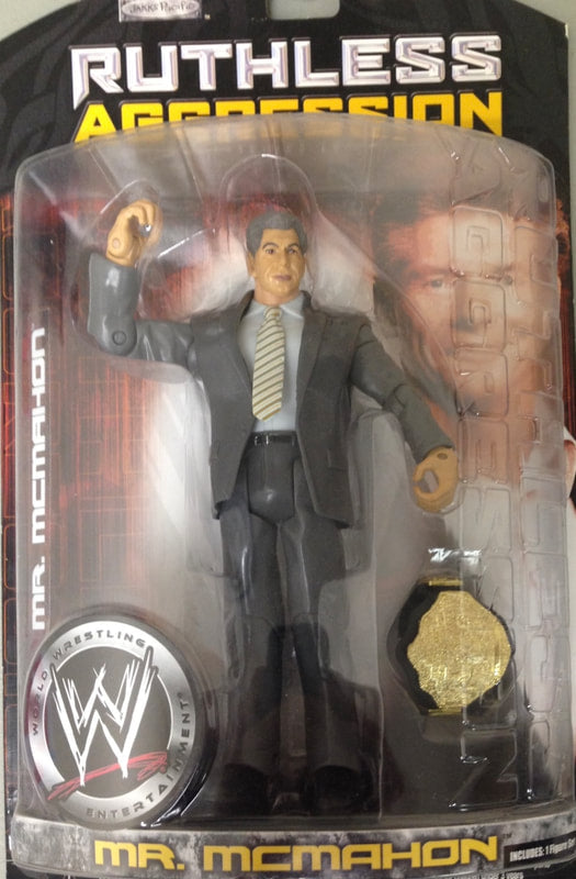 WWE Jakks Pacific Ruthless Aggression 28 Mr. McMahon Action & Toy Figures PWcatalog