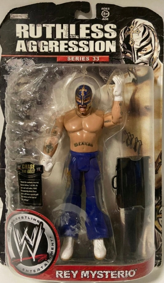 WWE Jakks Pacific Ruthless Aggression 33 Rey Mysterio Action & Toy Figures PWcatalog