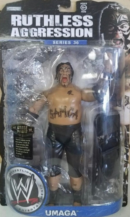 WWE Jakks Pacific Ruthless Aggression 36 Umaga Action & Toy Figures PWcatalog