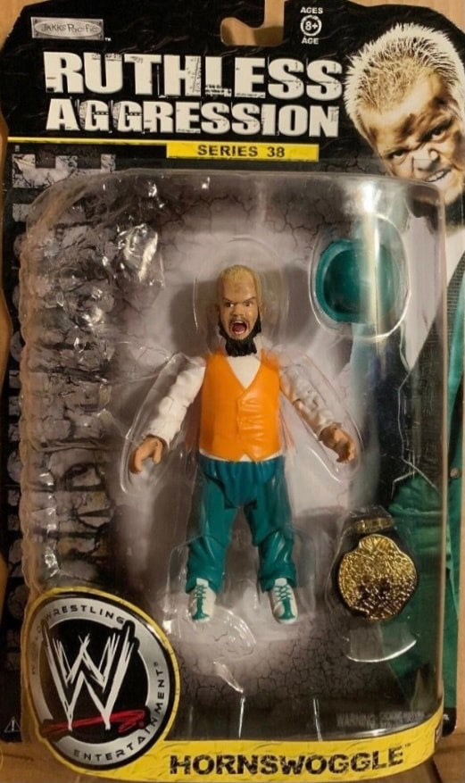 WWE Jakks Pacific Ruthless Aggression 38 Hornswoggle Action & Toy Figures PWcatalog