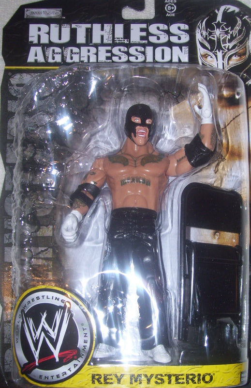 WWE Jakks Pacific Ruthless Aggression 38 Rey Mysterio Action & Toy Figures PWcatalog