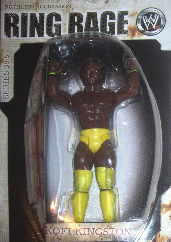 WWE Jakks Pacific Ruthless Aggression 38.5 Kofi Kingston Action & Toy Figures PWcatalog