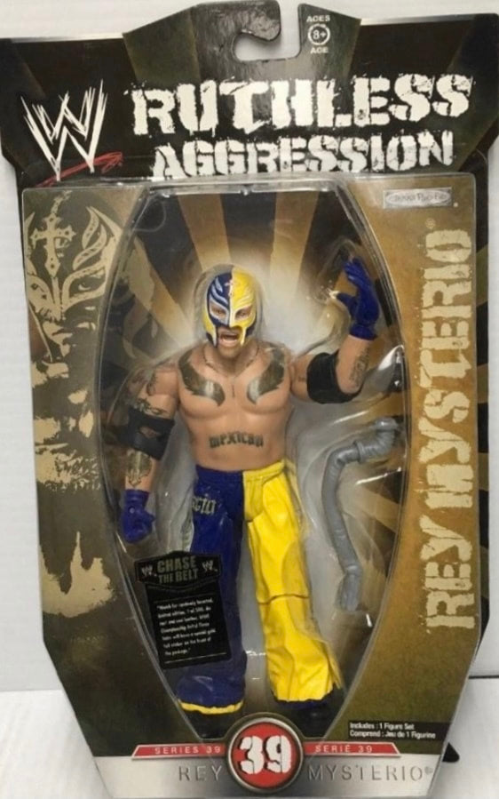 WWE Jakks Pacific Ruthless Aggression 39 Rey Mysterio Action & Toy Figures PWcatalog