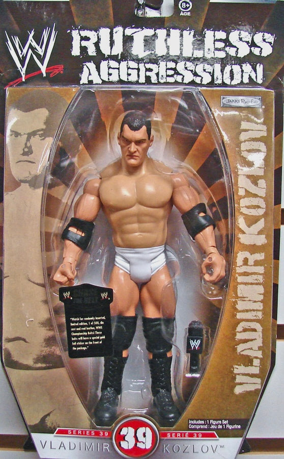 WWE Jakks Pacific Ruthless Aggression 39 Vladimir Kozlov Action & Toy Figures PWcatalog