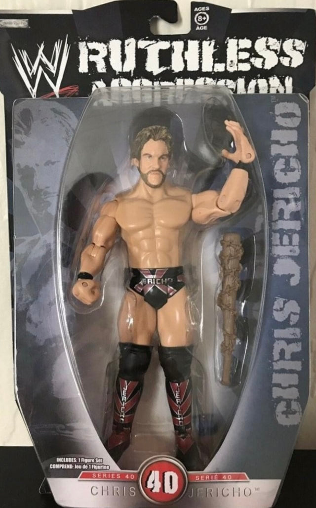 WWE Jakks Pacific Ruthless Aggression 40 Chris Jericho Action & Toy Figures PWcatalog