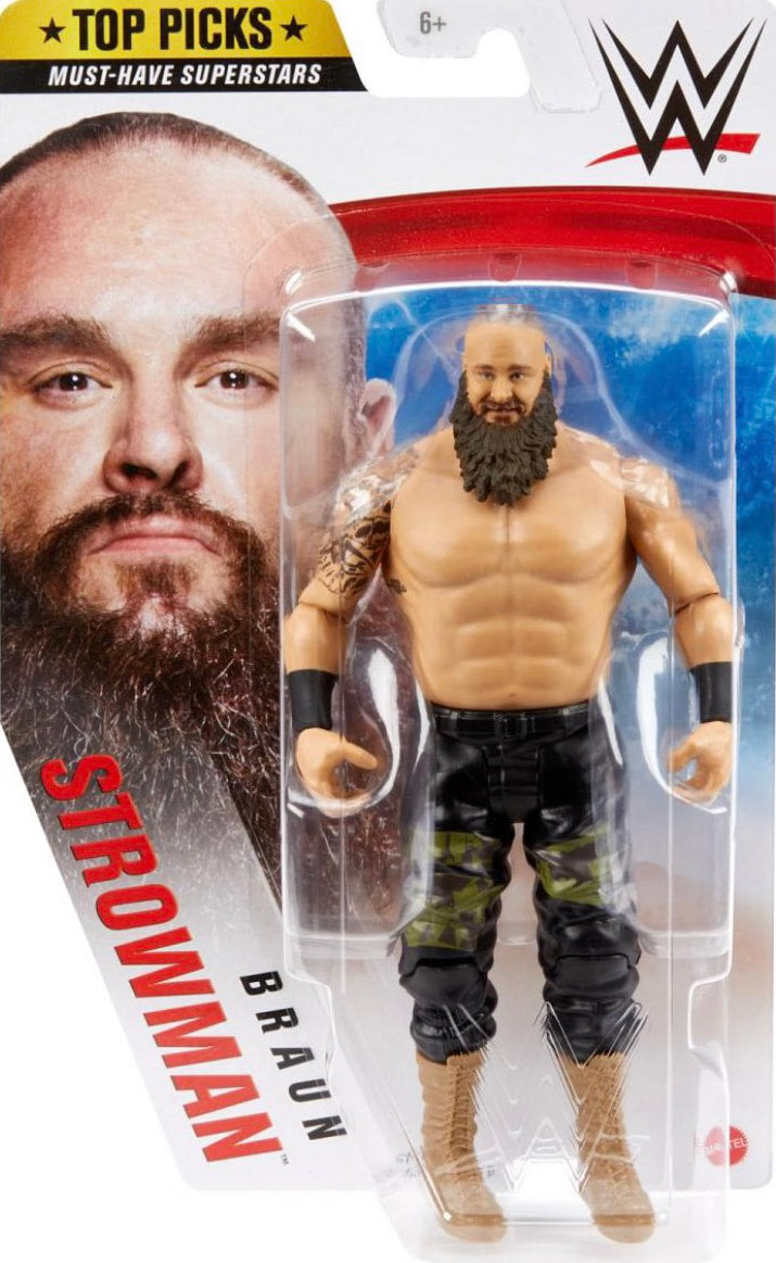 WWE Mattel Top Picks 2021 Braun Strowman Action & Toy Figures PWcatalog