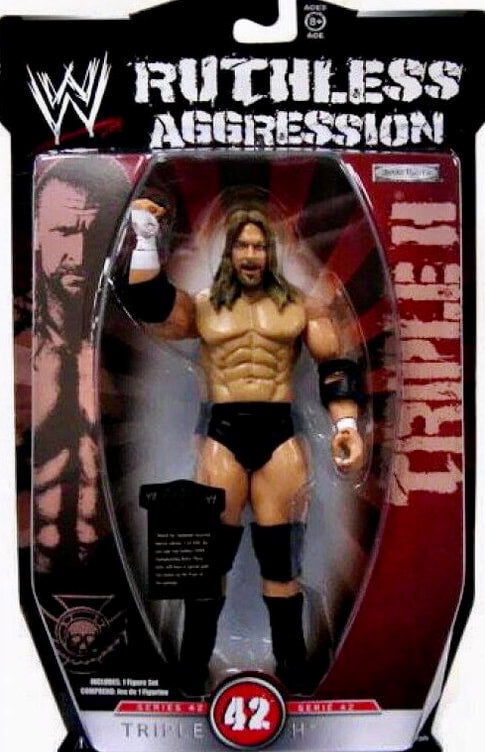 WWE Jakks Pacific Ruthless Aggression 42 Triple H Action & Toy Figures PWcatalog