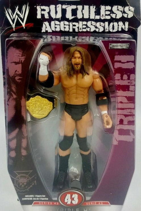 WWE Jakks Pacific Ruthless Aggression 43 Triple H Action & Toy Figures PWcatalog