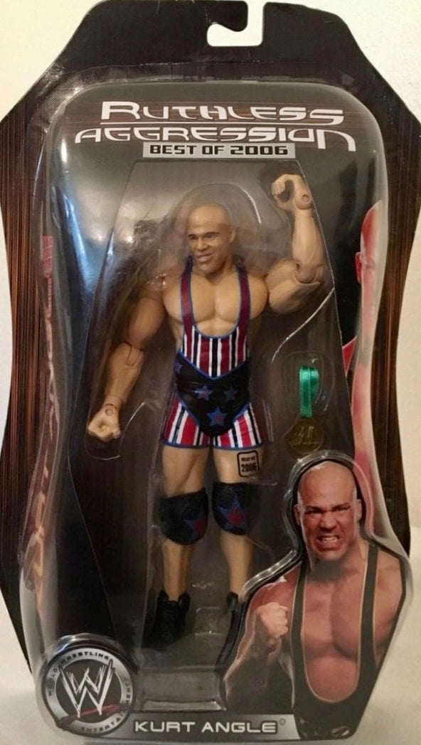 WWE Jakks Pacific Ruthless Aggression Best of 2006 Kurt Angle Action & Toy Figures PWcatalog