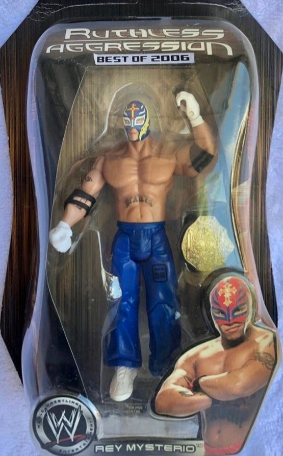 WWE Jakks Pacific Ruthless Aggression Best of 2006 Rey Mysterio Action & Toy Figures PWcatalog