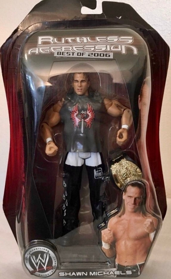 WWE Jakks Pacific Ruthless Aggression Best of 2006 Shawn Michaels Action & Toy Figures PWcatalog