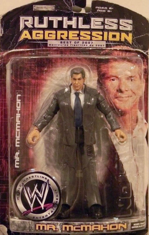WWE Jakks Pacific Ruthless Aggression Best of 2007 Mr. McMahon Action & Toy Figures PWcatalog
