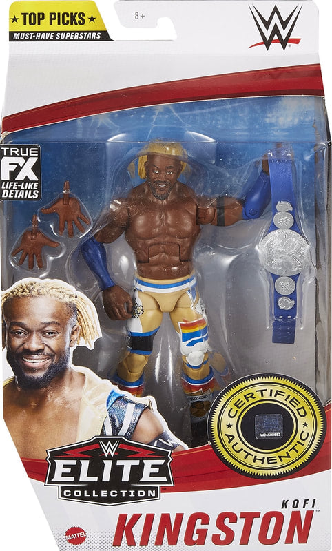 WWE Mattel Top Picks 2021 Kofi Kingston Action & Toy Figures PWcatalog