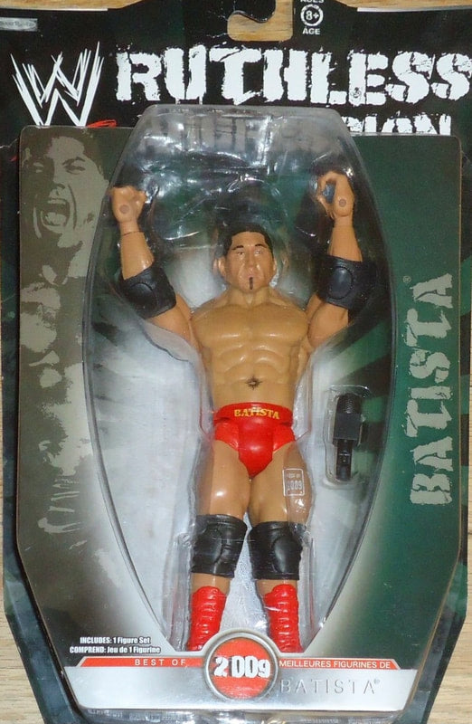 WWE Jakks Pacific Ruthless Aggression Best of 2009 Series 1 Batista Action & Toy Figures PWcatalog
