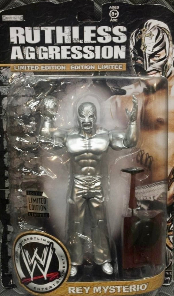 WWE Jakks Pacific Ruthless Aggression Rey Mysterio Action & Toy Figures PWcatalog