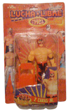 CMLL Hag Distribuidoras 4.5" Super Estrellas 1 2 Caras Jr. Action & Toy Figures PWcatalog