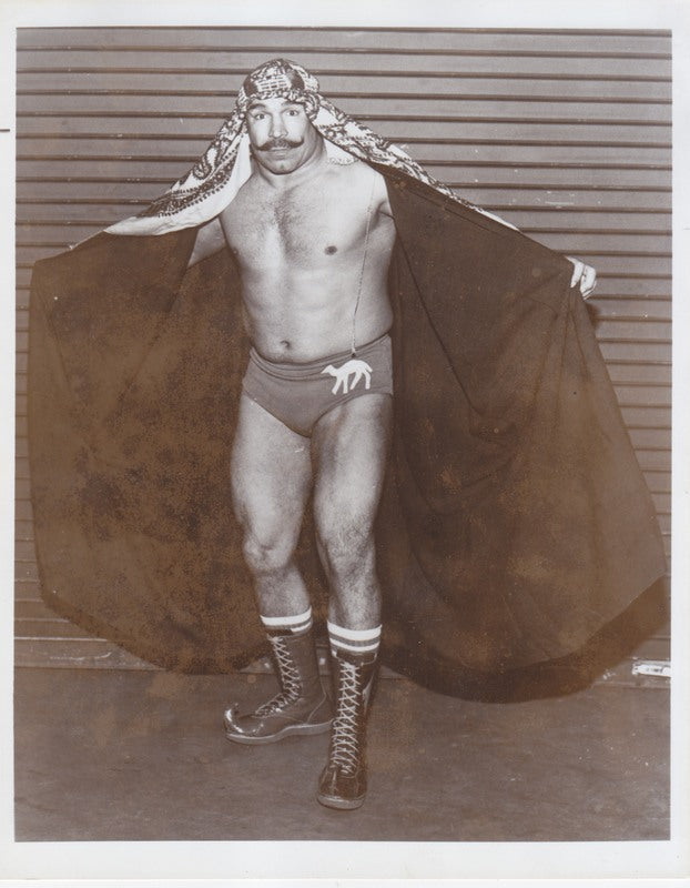 1980's NWA Iron Sheik Promo Photo PWcatalog