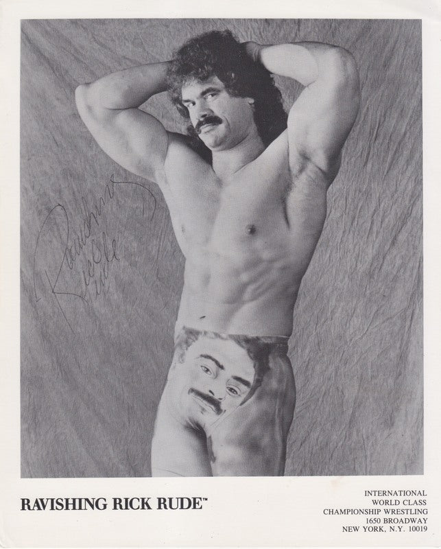 1991 IWCCW Ravishing Rick Rude Promo Photo PWcatalog