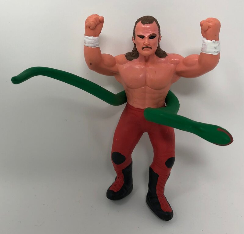 WWF Star Toys 3" PVC Mini Figures Jake "The Snake" Roberts Action & Toy Figures PWcatalog
