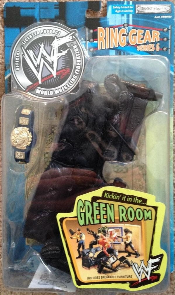 2001 WWF Jakks Pacific Ring Gear Series 5: Kickin' It In the…Green Room Action & Toy Figures PWcatalog