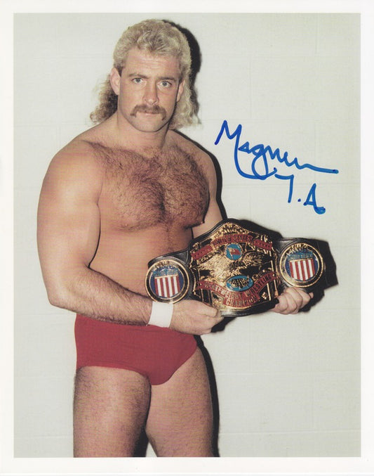 2003 Mid-Atlantic Wrestling Convention Promo NWA UNITED STATES CHAMPION Magnum T.A (Signed) 8x10 Promo Photo