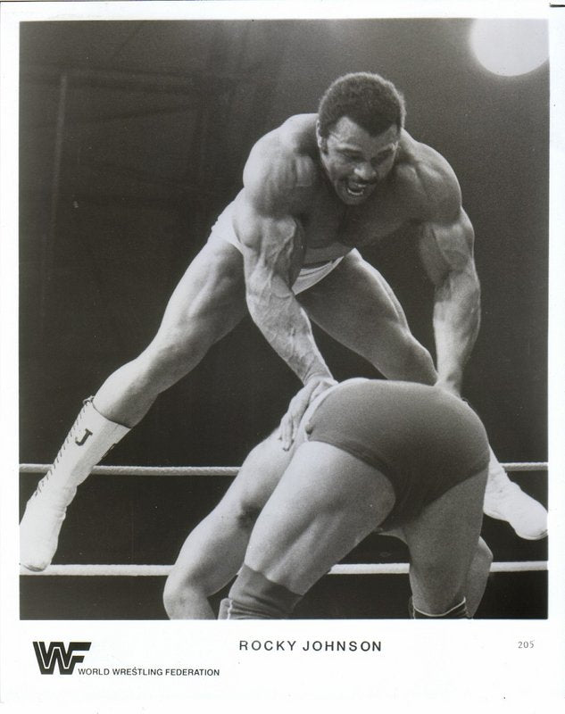 1983 Rocky Johnson #205 PWcatalog