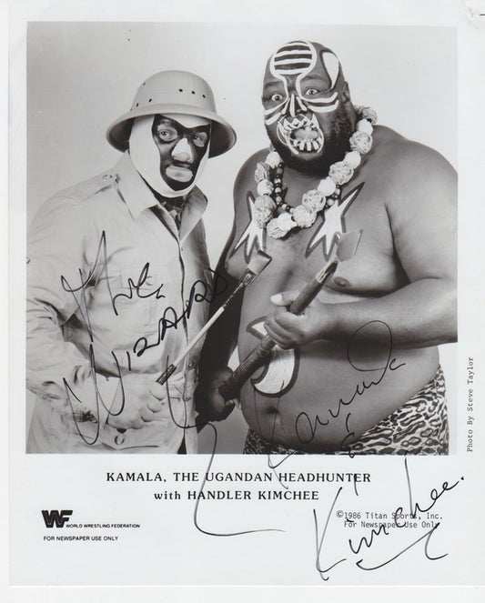 1986 Ugandan Headhunter Kamala Handler Kimchee (Signed)