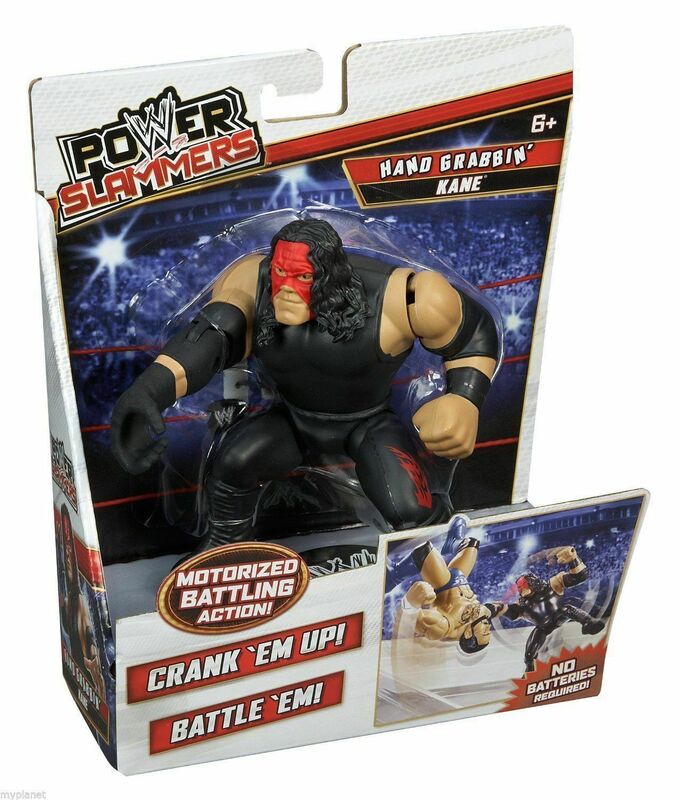 WWE Mattel Power Slammers 3 Hand Grabbin' Kane Action & Toy Figures PWcatalog