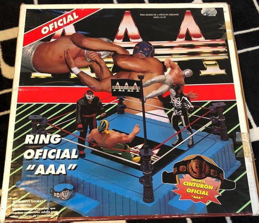 AAA Hasbro Oficial AAA Wrestling Rings & Playsets: Ring Oficial "AAA" Action & Toy Figures PWcatalog