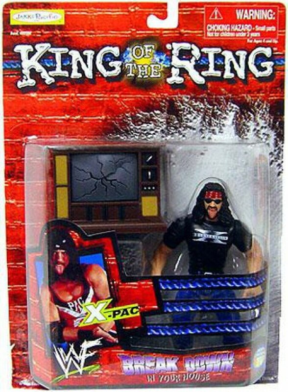 1999 WWF Jakks Pacific Break Down In Your House X-Pac Action & Toy Figures PWcatalog