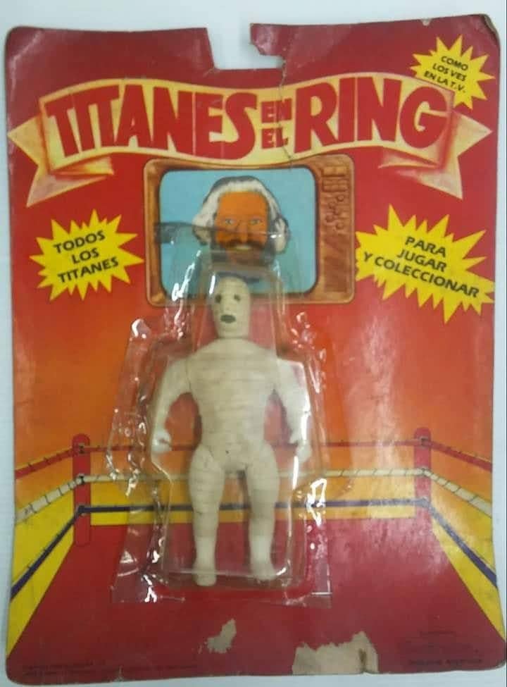Titanes En El Ring Revirplas Titanes En El Ring 1 La Momia Blanca Action & Toy Figures PWcatalog