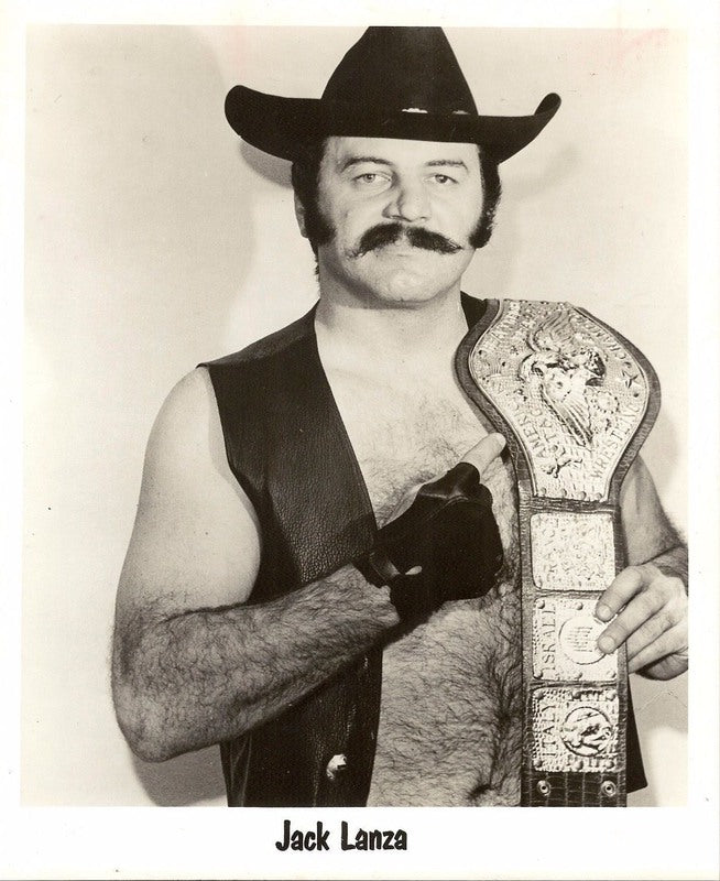 1974 NWA AMERICAN TAG TEAM CHAMPION Black Jack Lanza vintage Promo Photo PWcatalog