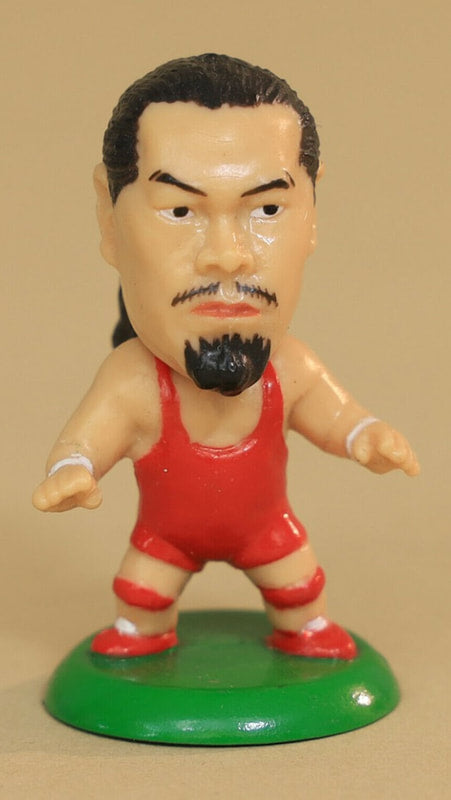 Pro-Wrestling NOAH CharaPro Mini Big Heads/Pro-Kaku Heroes 3 Tamon Honda Action & Toy Figures PWcatalog