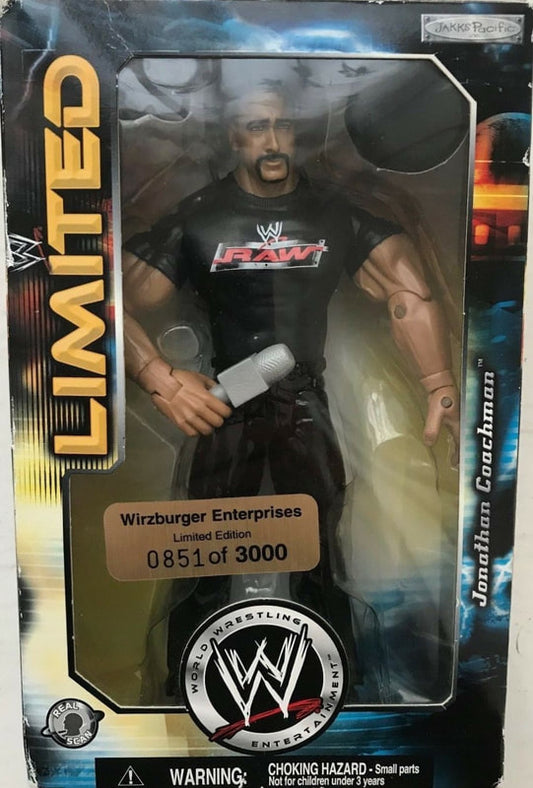 WWE Jakks Pacific Boxed Jonathan Coachman Action & Toy Figures PWcatalog