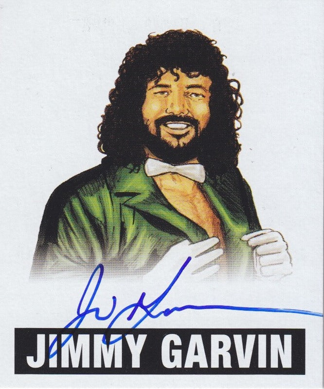 2012 Leaf Originals Wrestling Jimmy Garvin Autograph 2017 approx value:$10 PW Catalog
