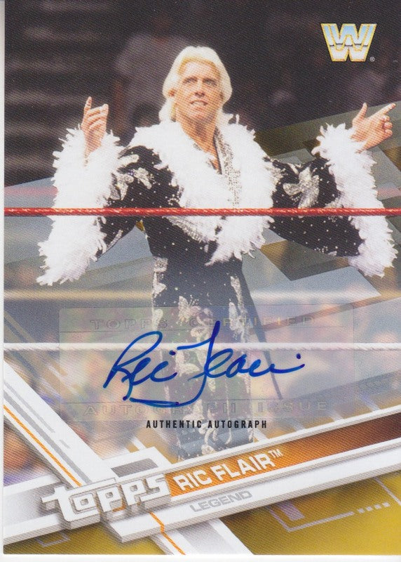 2017 Topps Ric Flair (Gold 2/10) autograph 2018 price:75.00 PW Catalog