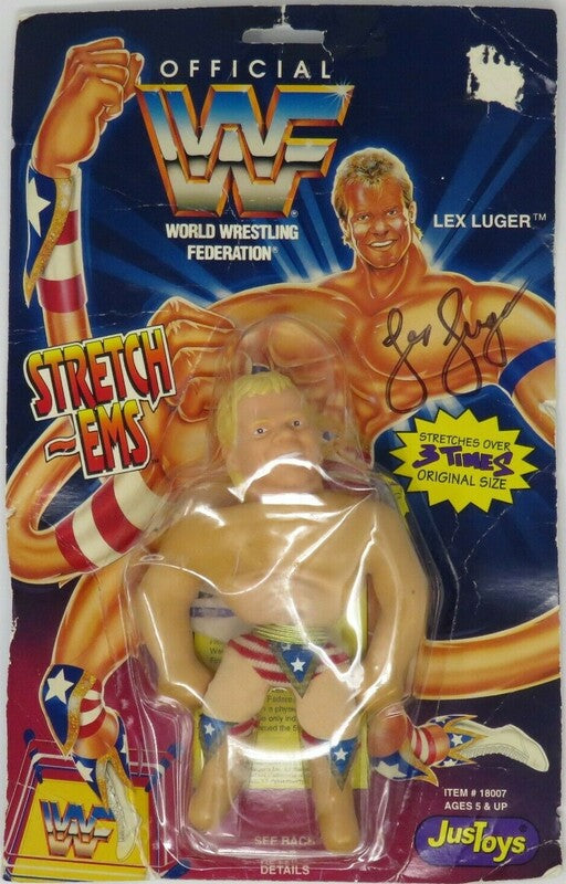 WWF Just Toys Stretch-Ems Lex Luger Action & Toy Figures PWcatalog