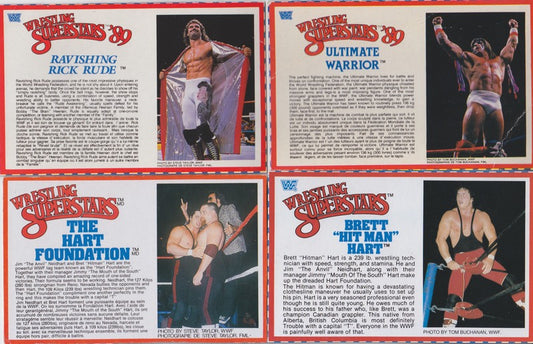 1984-89 LJN Wrestling Superstars Bio-Cards Set (70)EX Approx 2018 value:$500 (See My LJN Page for Pics of All the Bio Cards)