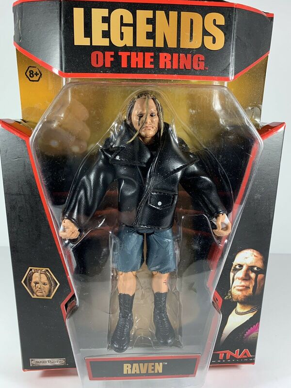 TNA/Impact Wrestling Jakks Pacific Deluxe Impact! 5 Raven Action & Toy Figures PWcatalog