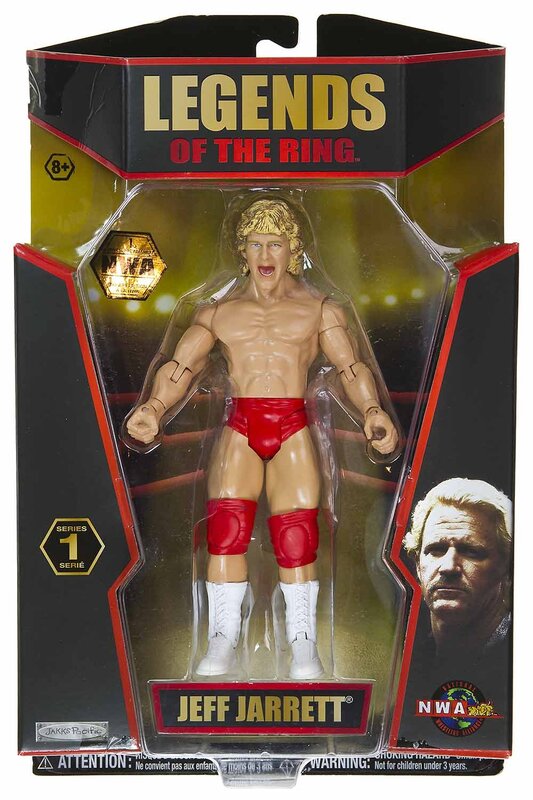 TNA/Impact Wrestling Jakks Pacific Legends of the Ring 1 Jeff Jarrett Action & Toy Figures PWcatalog