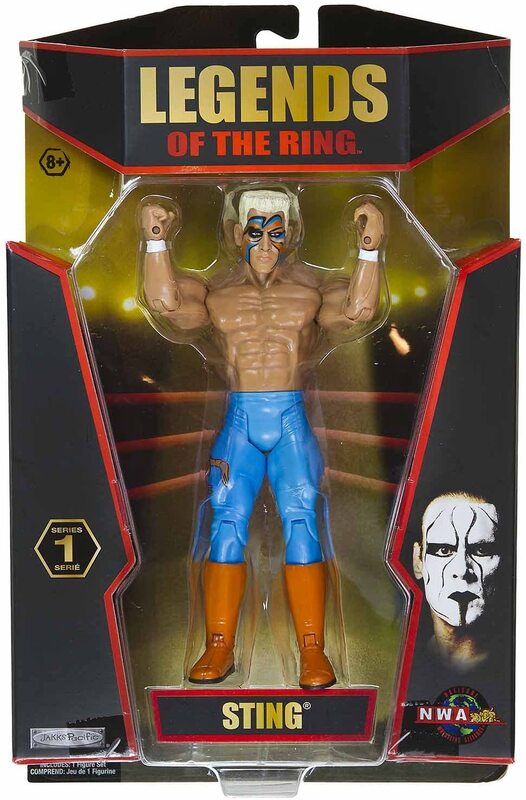 TNA/Impact Wrestling Jakks Pacific Legends of the Ring 1 Sting Action & Toy Figures PWcatalog