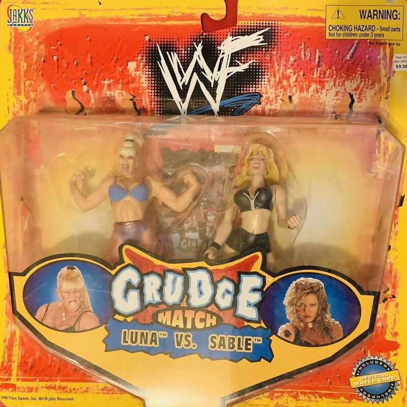 1998 WWF Jakks Pacific Grudge Match: Luna vs. Sable Action & Toy Figures PWcatalog