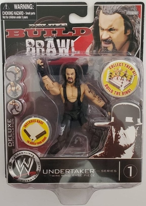 WWE Jakks Pacific Deluxe Build 'N' Brawl 1 Undertaker Action & Toy Figures PWcatalog