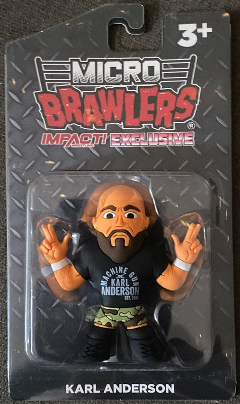 TNA/Impact Wrestling Pro Wrestling Tees Impact! Wrestling Exclusive Micro Brawlers 2 Karl Anderson Action & Toy Figures PWcatalog