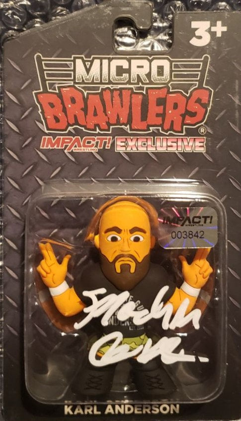 TNA/Impact Wrestling Pro Wrestling Tees Impact! Wrestling Exclusive Micro Brawlers 2 Karl Anderson Action & Toy Figures PWcatalog