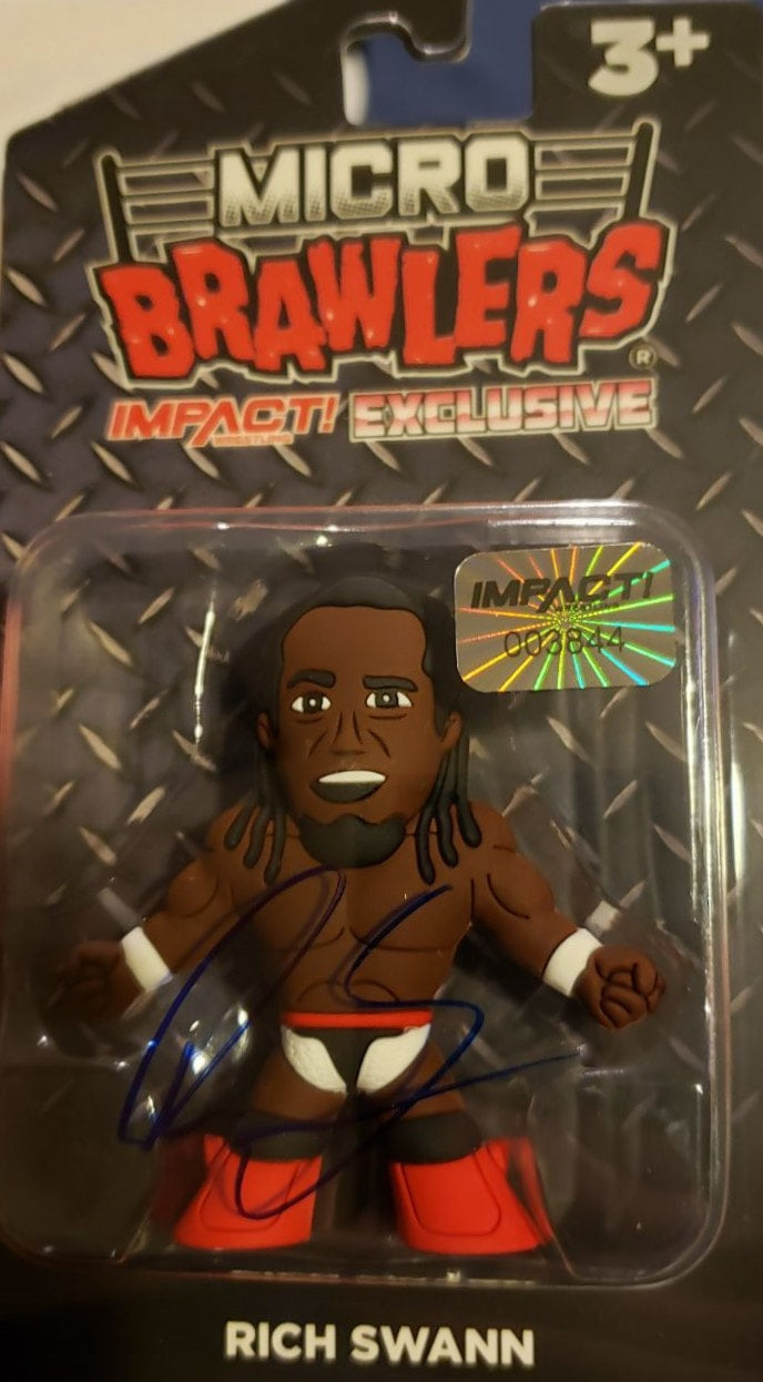 TNA/Impact Wrestling Pro Wrestling Tees Impact! Wrestling Exclusive Micro Brawlers 2 Rich Swann Action & Toy Figures PWcatalog